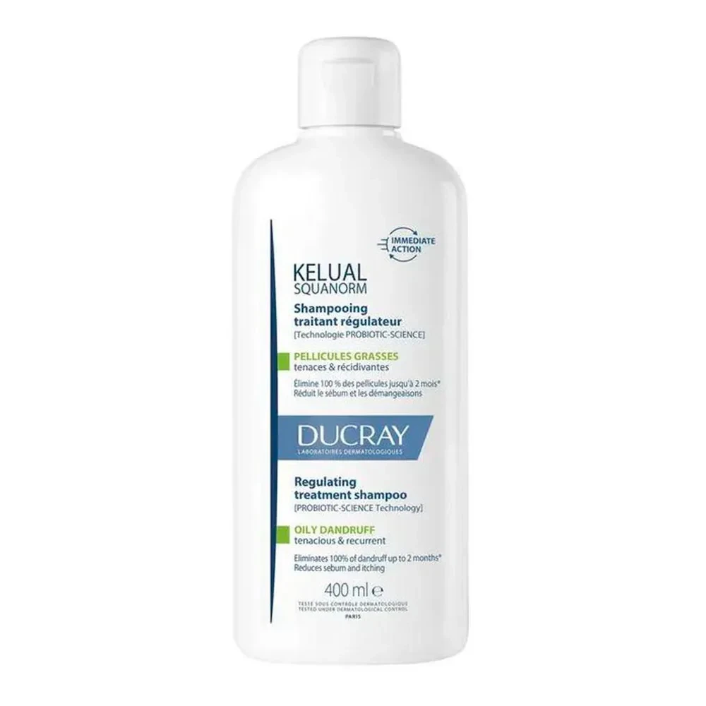 Shampoo for oily dandruff Kelual Squanorm (Regulating Treatment Shampoo)