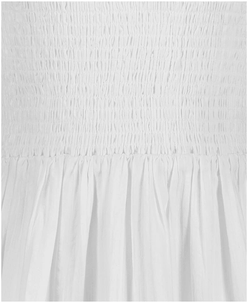 Calvin Klein girls' 7-16 Smocked Sundress