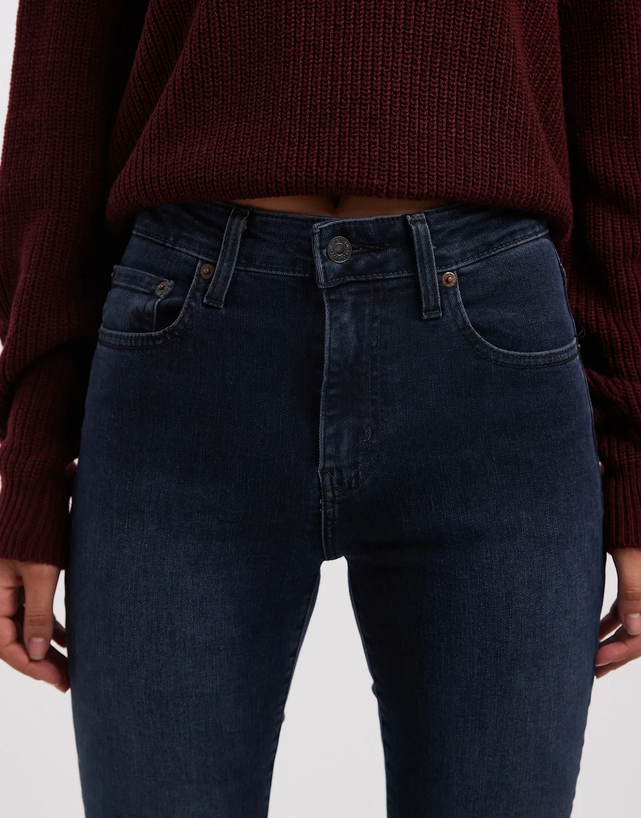 Levi's – 725 – Bootcut-Jeans in hellblauer Waschung mit hohem Bund
