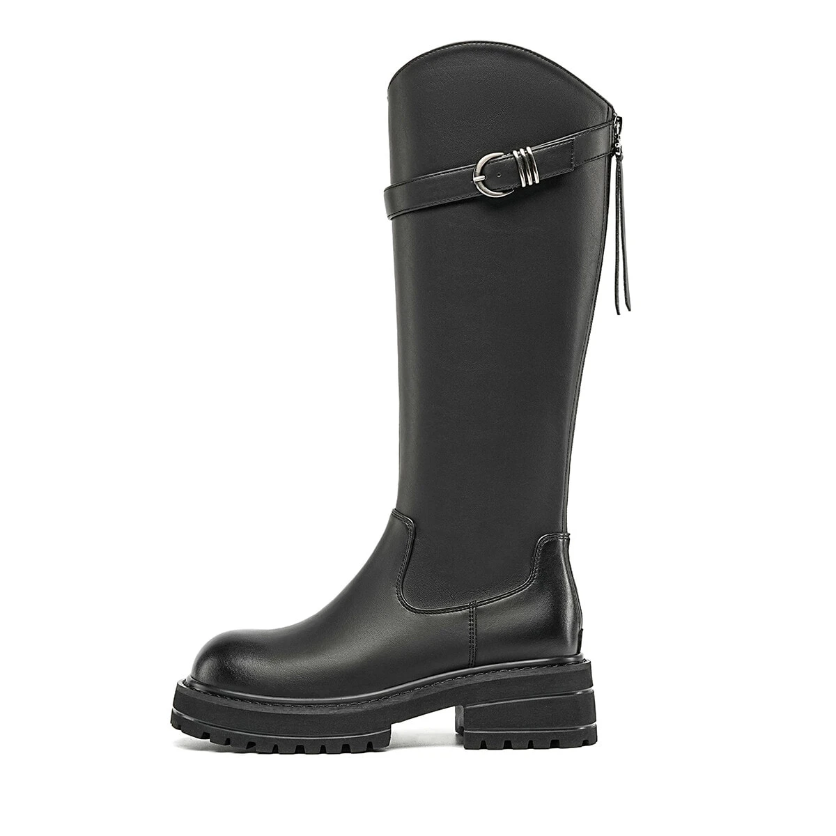 EBLAN Knee high Boots 5cm Women's Black