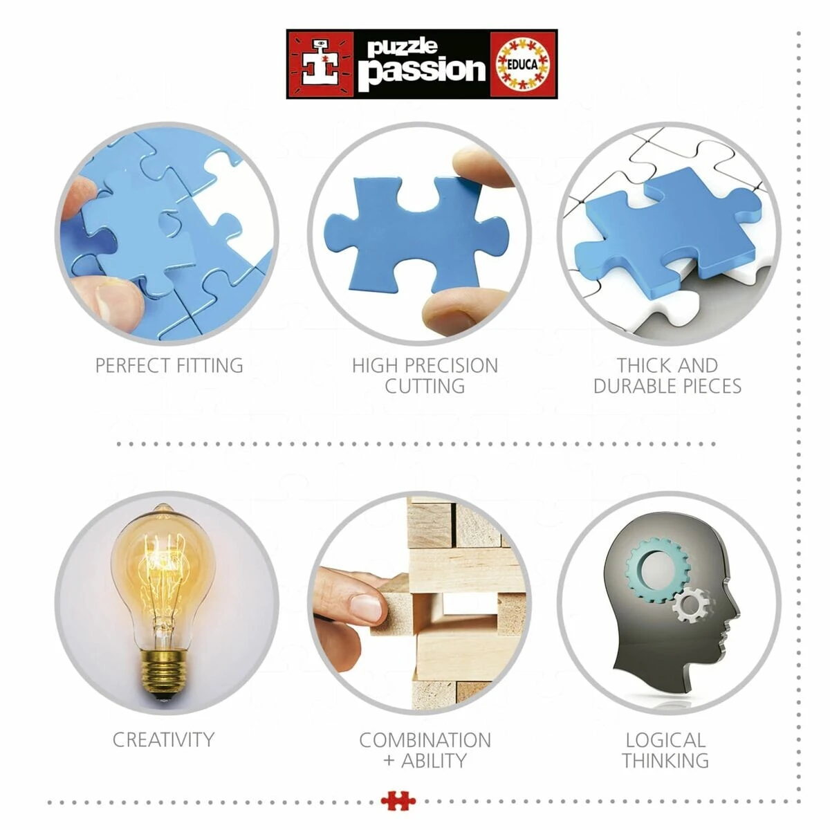 EDUCA Barcelona-Puzzle 1500 stücke