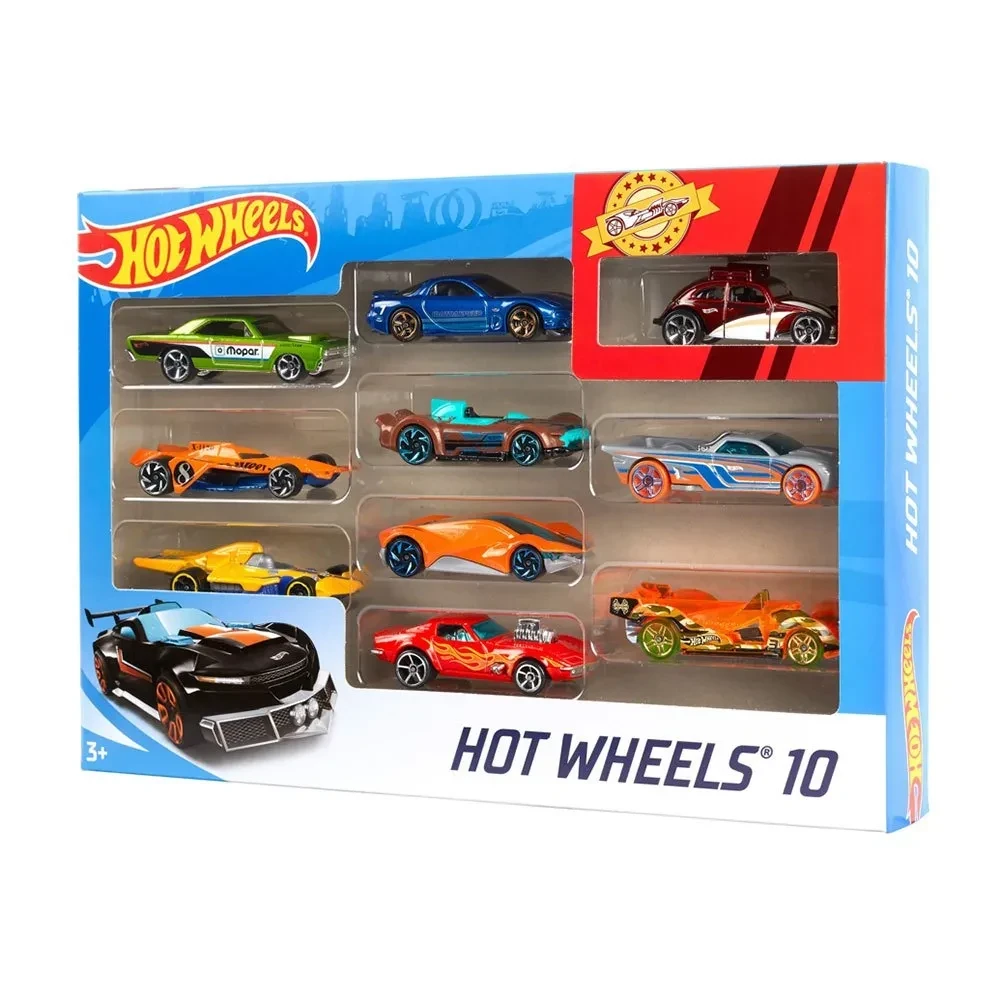 HOT WHEELS 10er-Autopaket sortiert