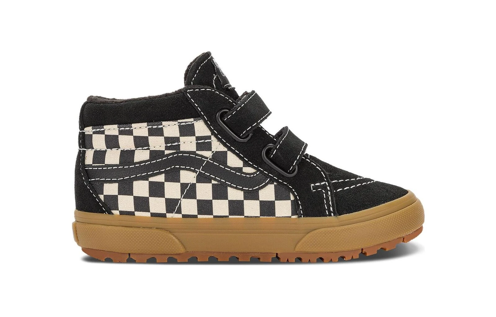 Vans SK8 Mid Top Toddler Shoes Black Infant And Toddler