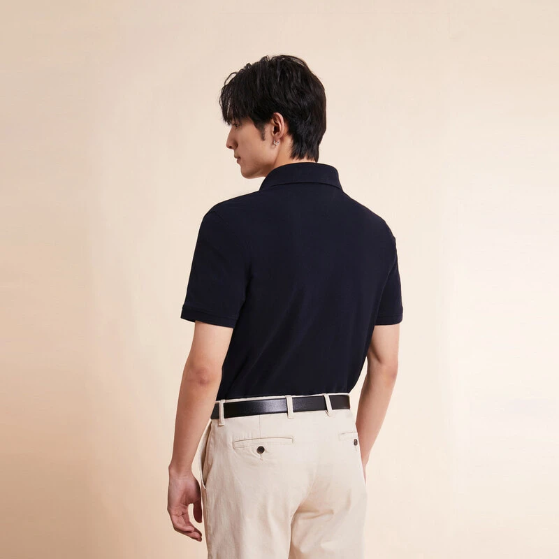 Tommy Hilfiger Polo Shirt Men's Deep Sea Navy Blue