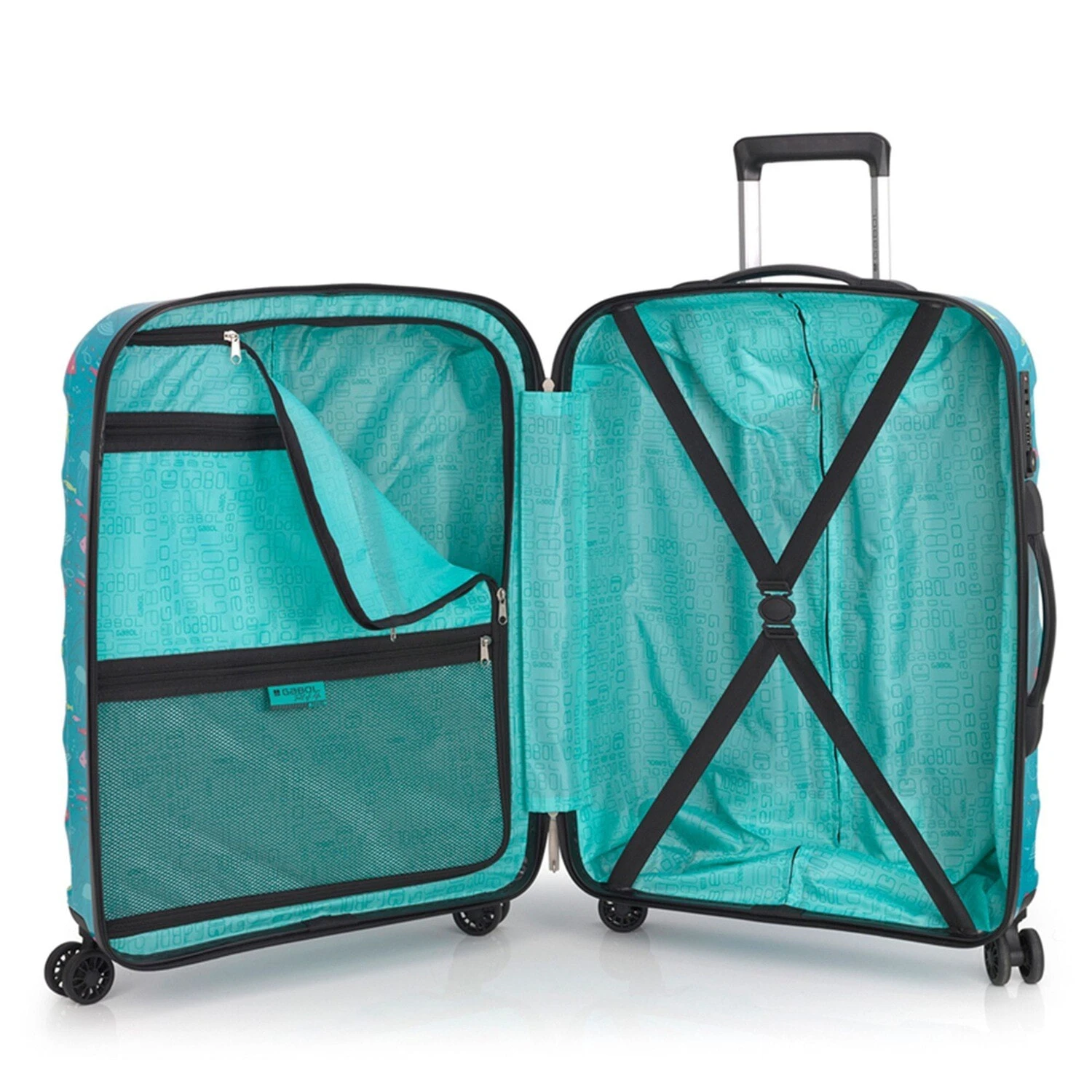 Trolley Acqua 4 Rollen Trolley M 66 cm