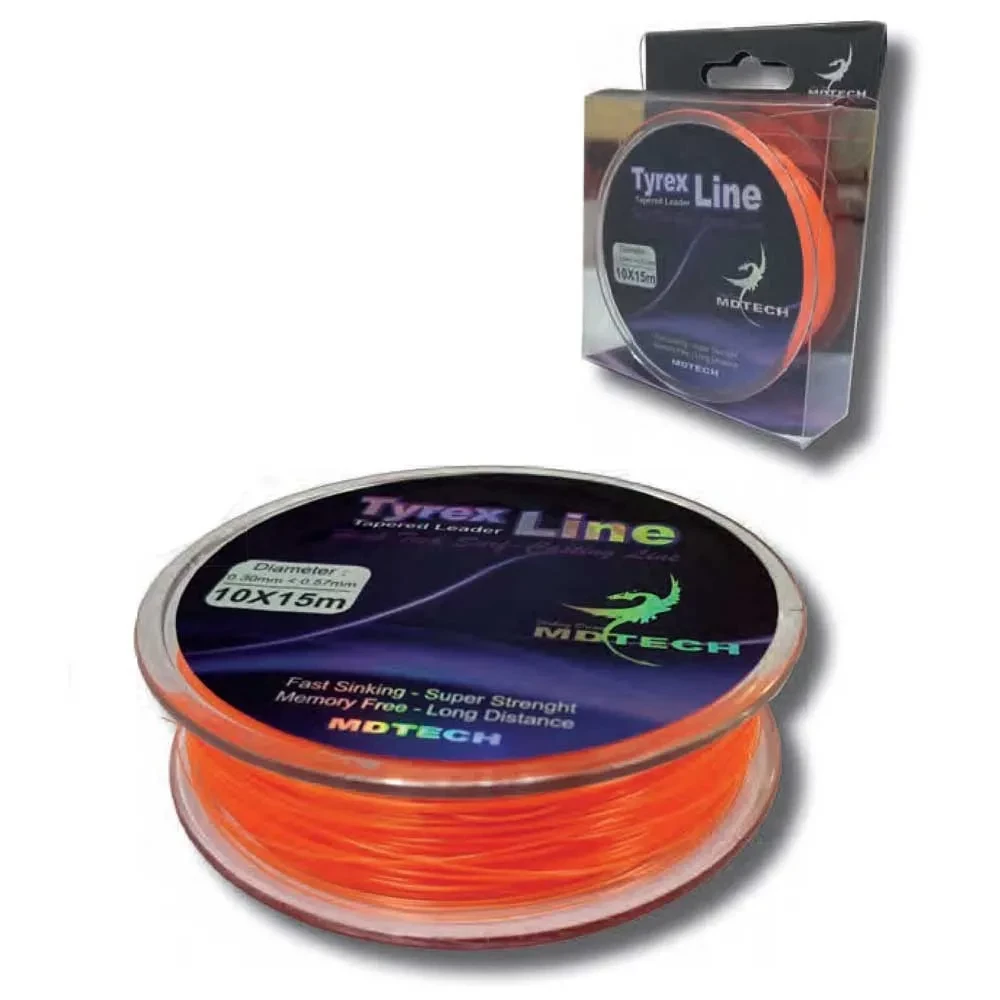 MDTECH Shock verjüngtes Vorfach 15 m