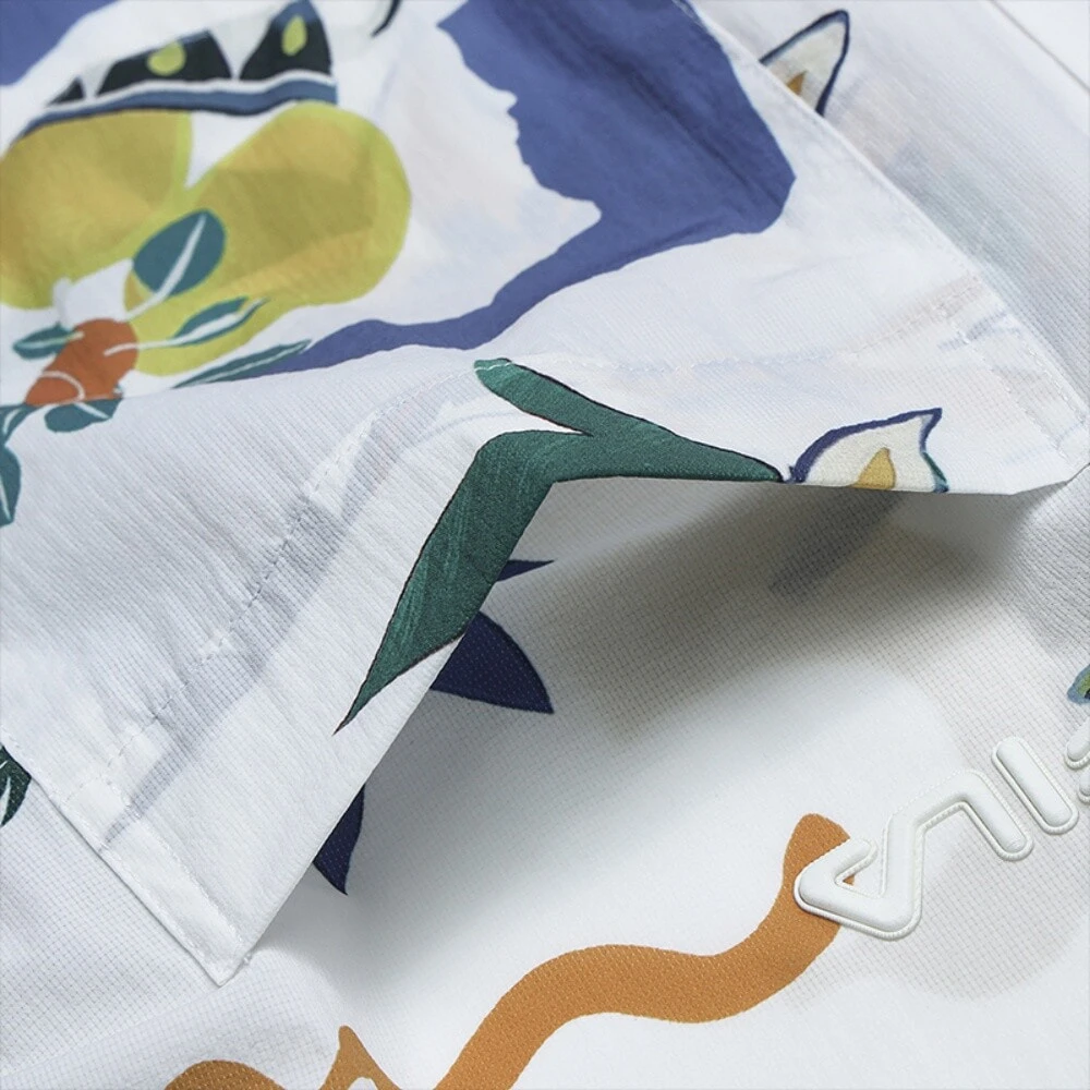 FILA Lifestyle HERITAGE Polo Shirt Women's All Over Print
