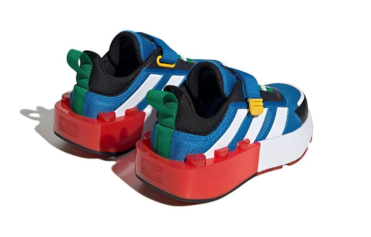 adidas Tech Runner LEGO X EL Little Kid 'White Shock Blue'