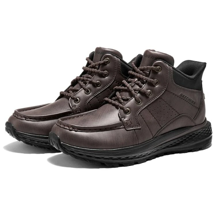 Skechers Relaxed Fit Abrasion Resistant Mountaineering Shoes Men's Brown