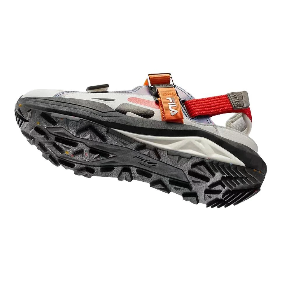 FILA KIDS Mountain Cat Slip Resistant Shock Absorbers Children's Sandals White