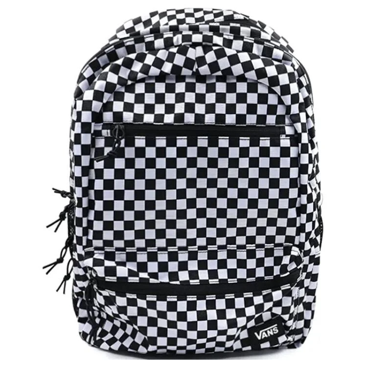 Vans Polyester Backpack Regular Unisex Black & White