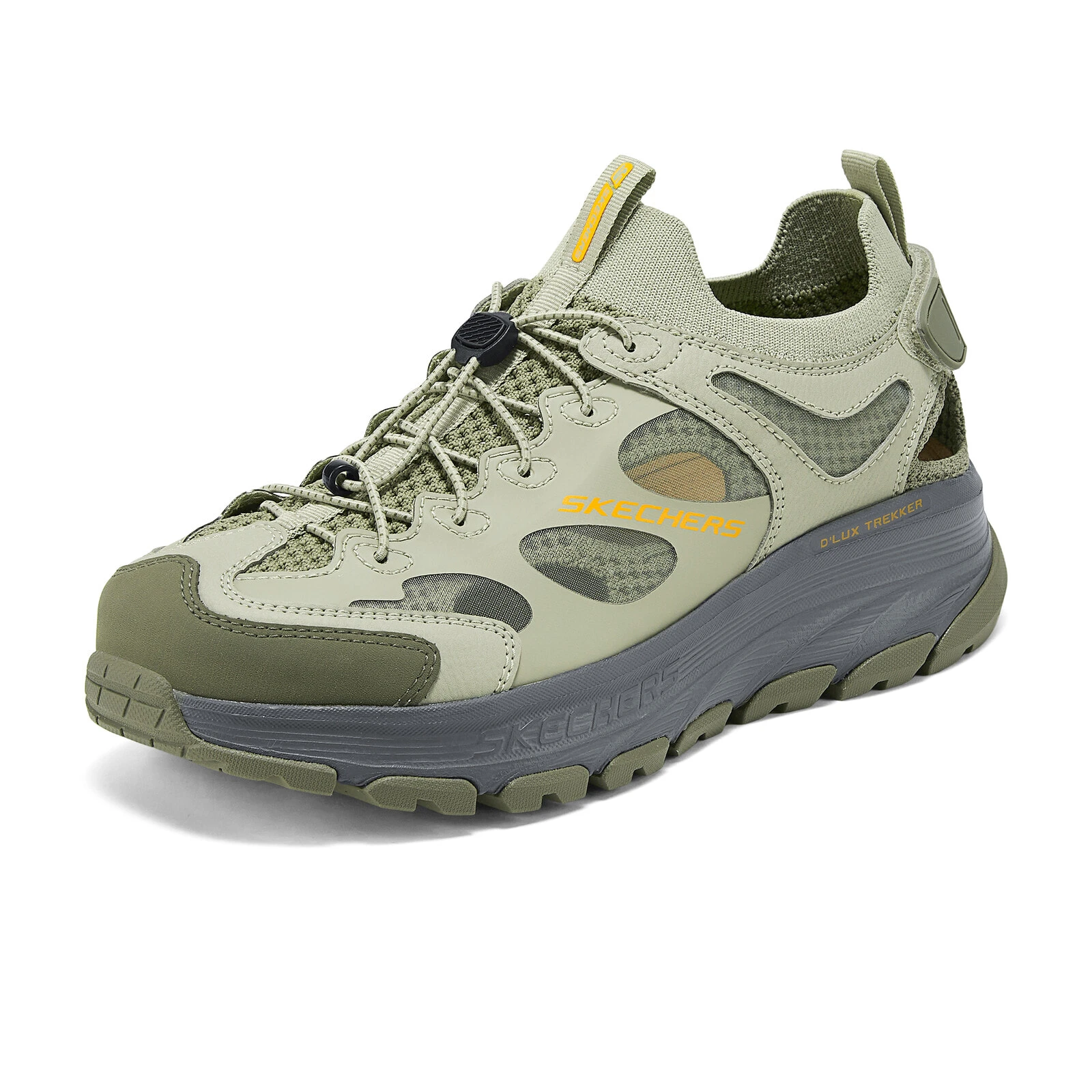 Skechers River Trekking Shoes Men's Olive Green