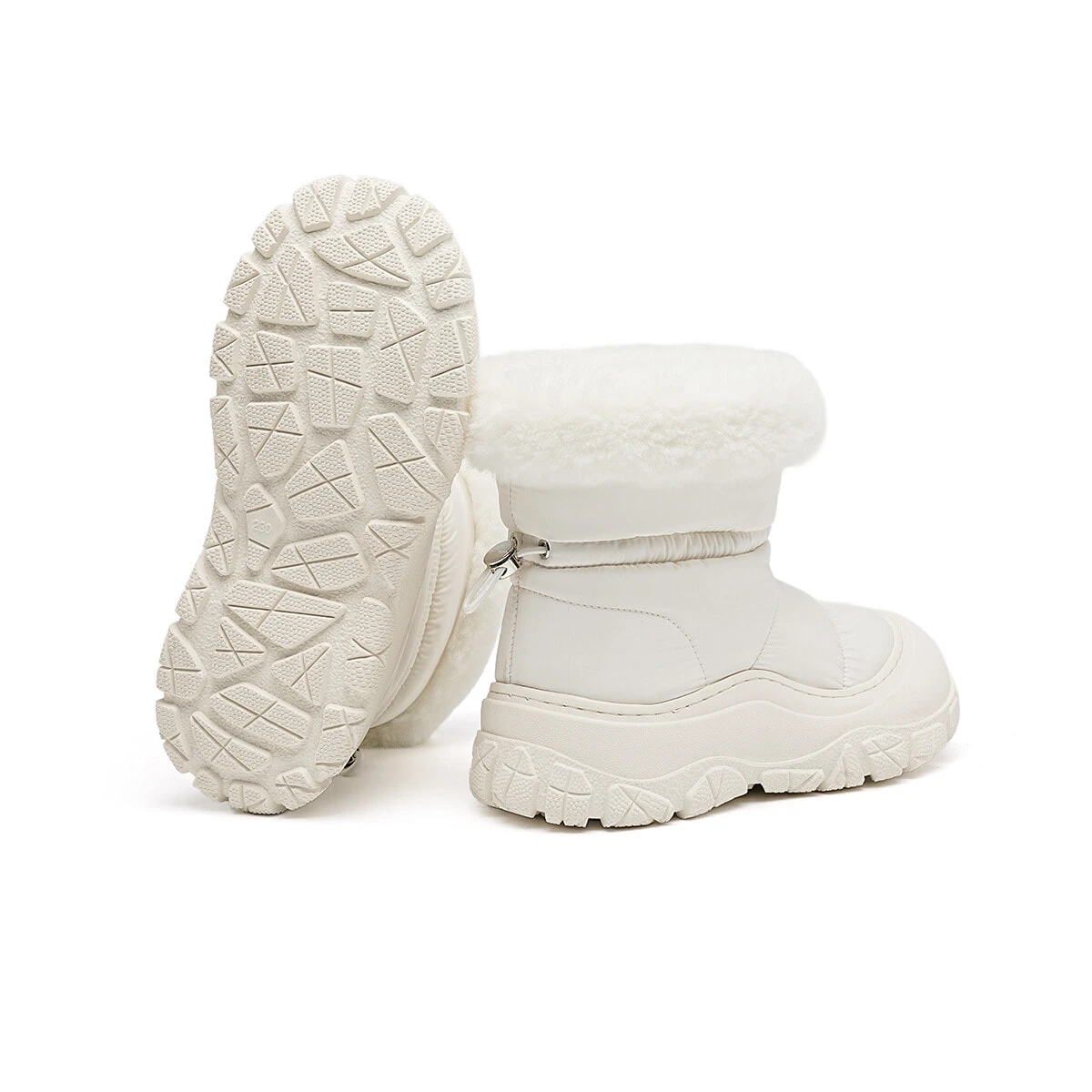 EBLAN Snow Boots Women's White