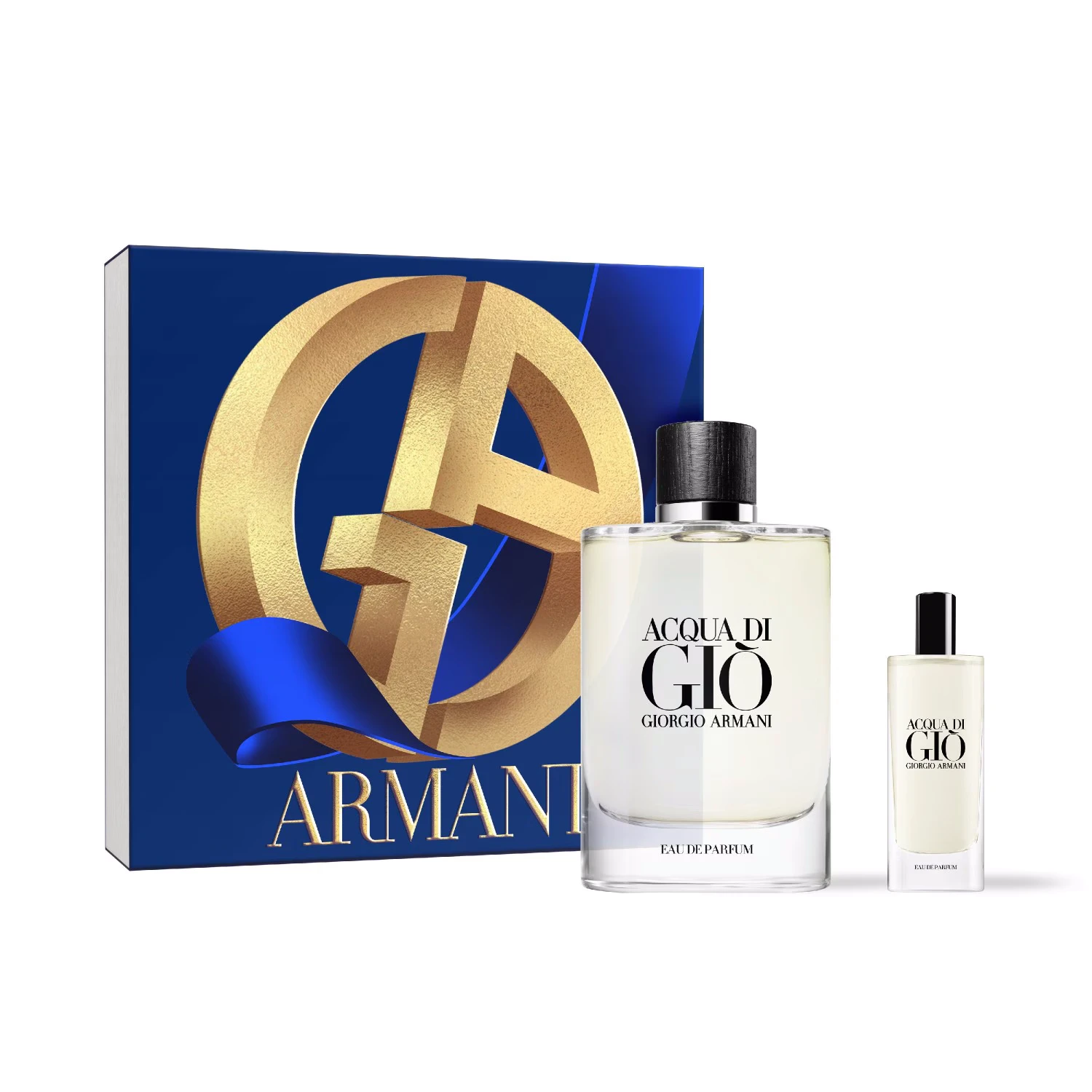 Acqua Di Gio Pour Homme - EDP 125 ml (plnitelná) + EDP 15 ml