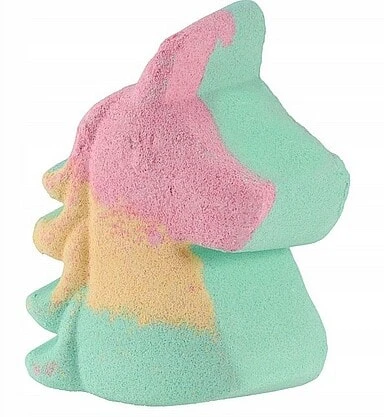 Badebombe, Grünes Einhorn, Mango/Birne - Aurora Cosmetic Bath Bomb