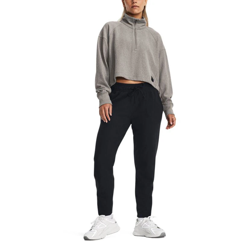 Under Armour Ottoman Knitted Sweatpants Women's Black