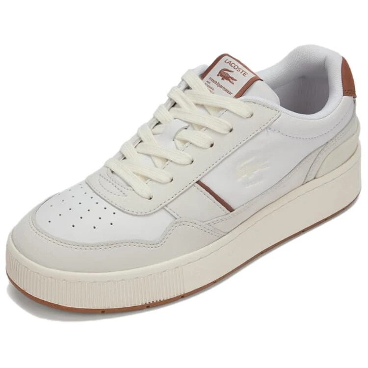 LACOSTE Aceclip Low Top Skateboard Shoes Women's Beige