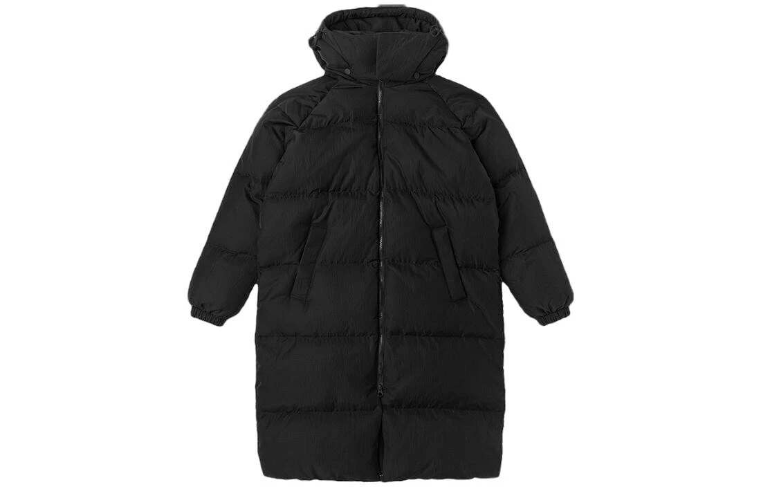 LACOSTE Down Jackets Men's Black Hooded Moderate Others
