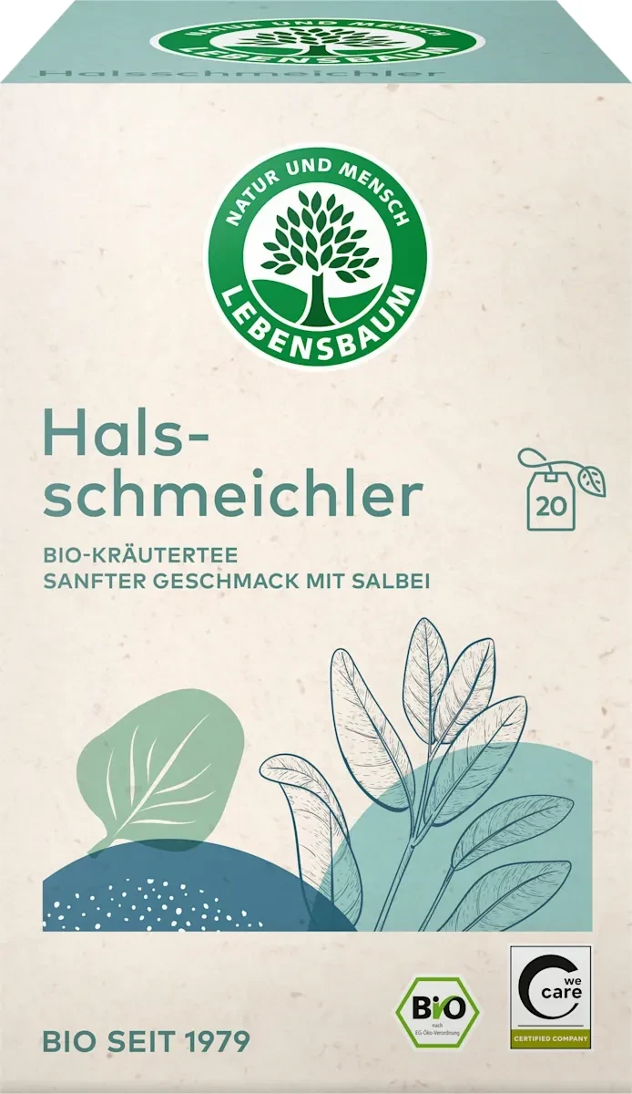 Kräutertee "Halsschmeichler" (20 Beutel), 30 g