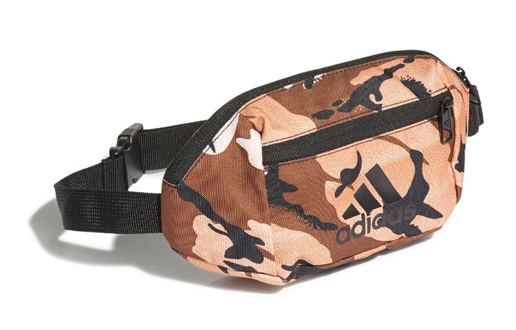 Adidas Polyester Fanny Pack Regular Unisex Khaki Brown