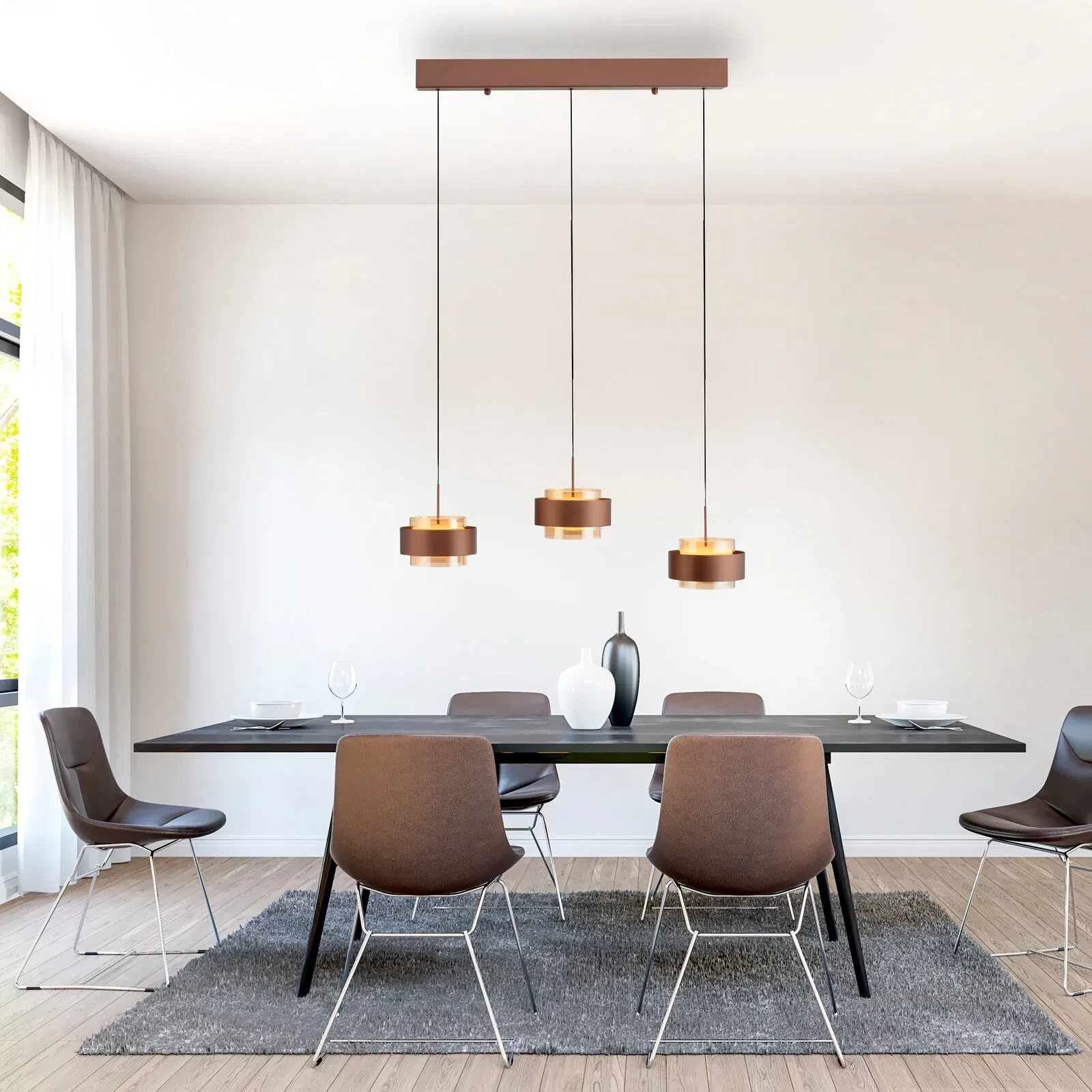 Paul Neuhaus LED-Hängeleuchte ABBY