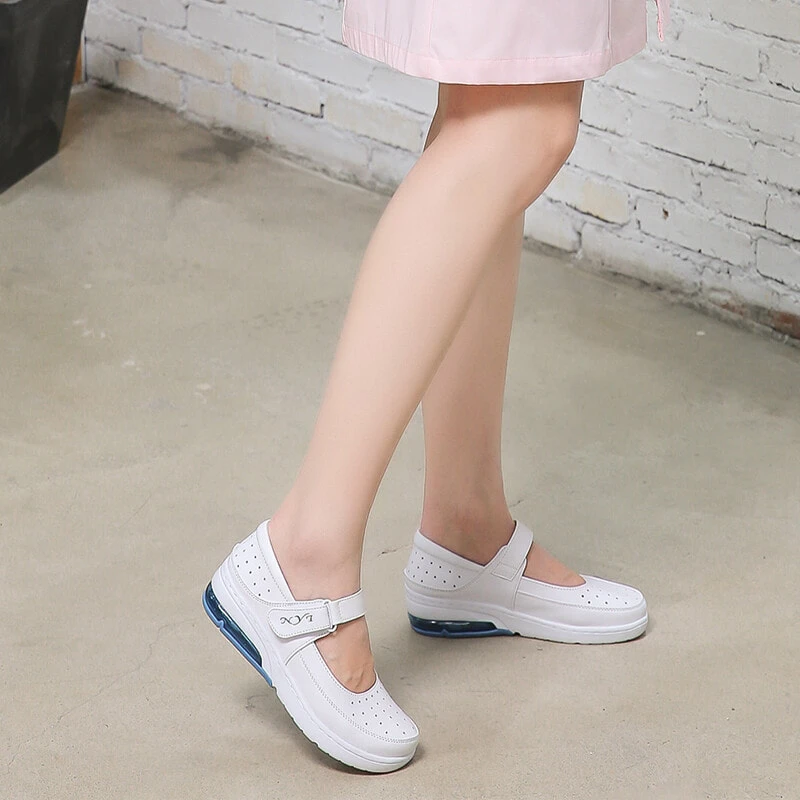 Cherry Blossoms Loafers Women's White