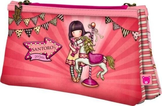 SANTORO LONDON Gorjuss™ Fairground Carousel Mäppchen