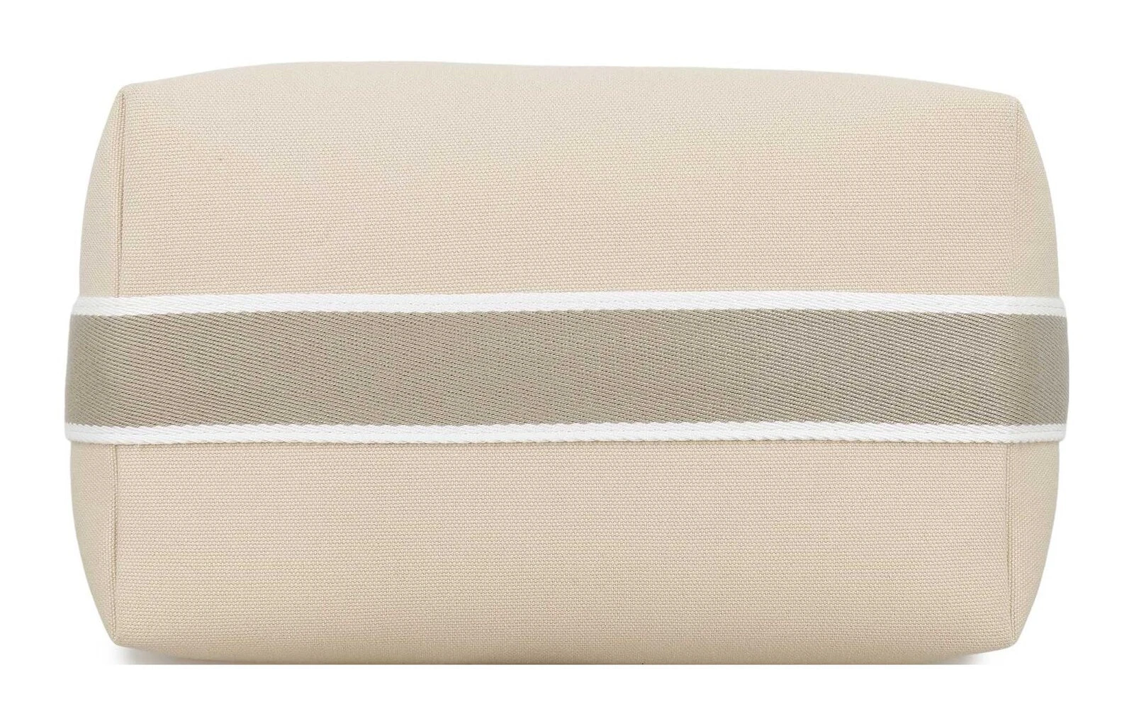HERMES Bride-a-Brac Cotton Storage Bags Toiletry Bags Large Size Women's Ecru
