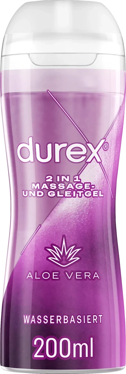 Gleitgel & Massage 2in1 Aloe Vera, 200 ml