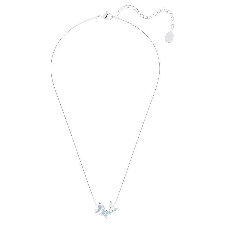 Swarovski Lilia Rhodium Plated Necklaces Women's