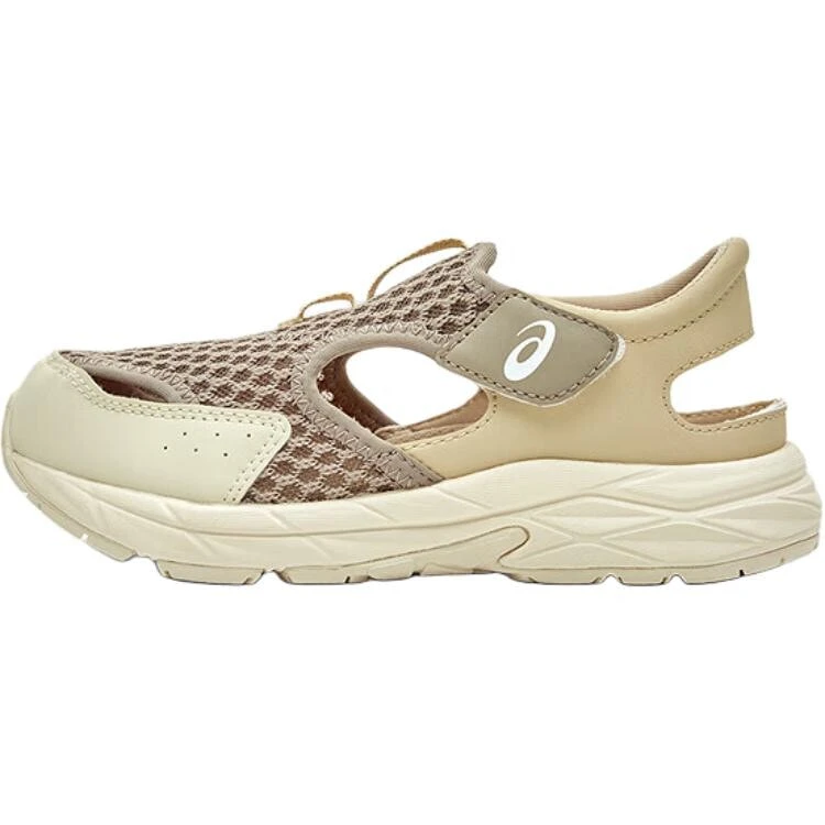 Asics Abrasion Resistant Cushioning Breathable Low Top Sandal Brown Kids'