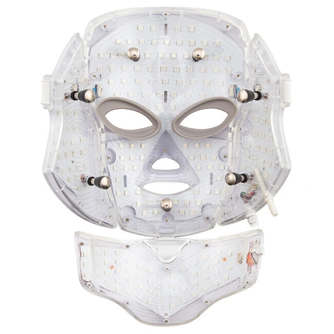 Treatment LED face and neck mask white (LED Mask + Neck 7 Color s White)