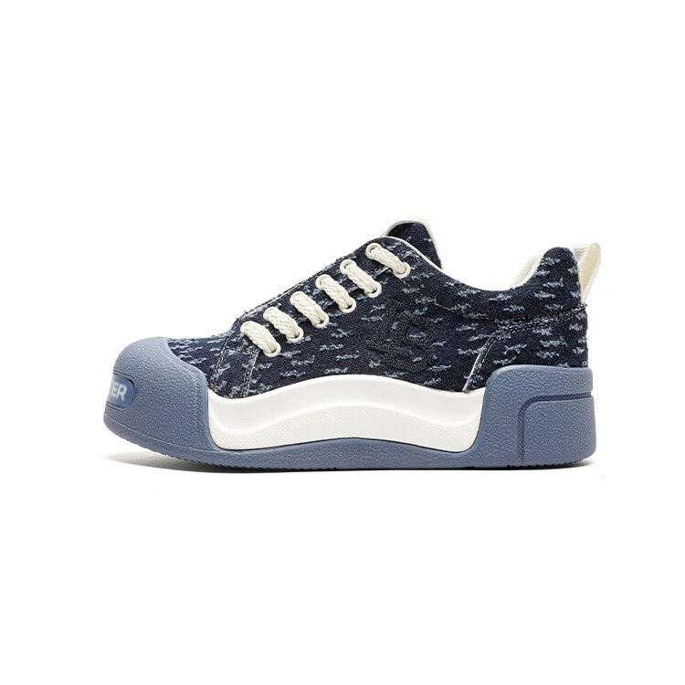 Lilbetter Canvas Shoes Unisex Low top Blue/Green/Black