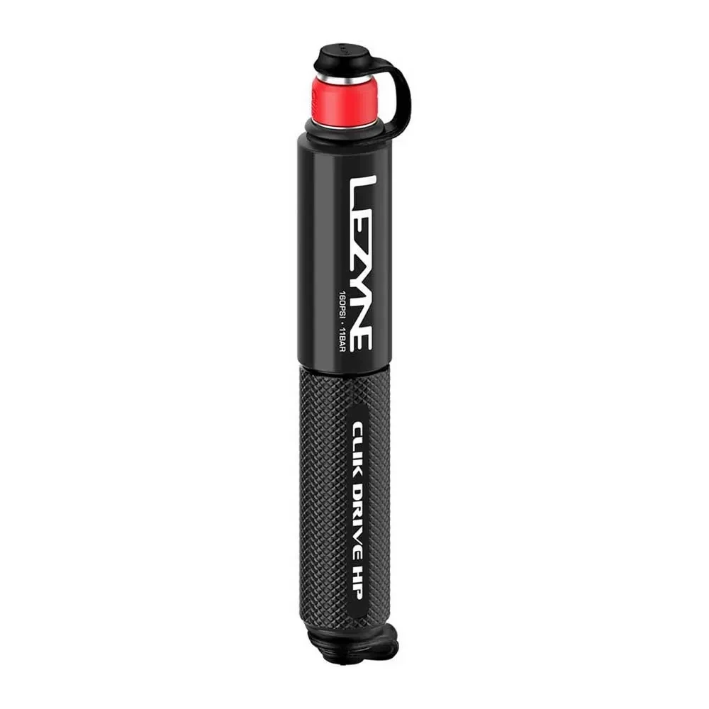 LEZYNE Clik Drive HP Valve/Presta Mini-Pumpe