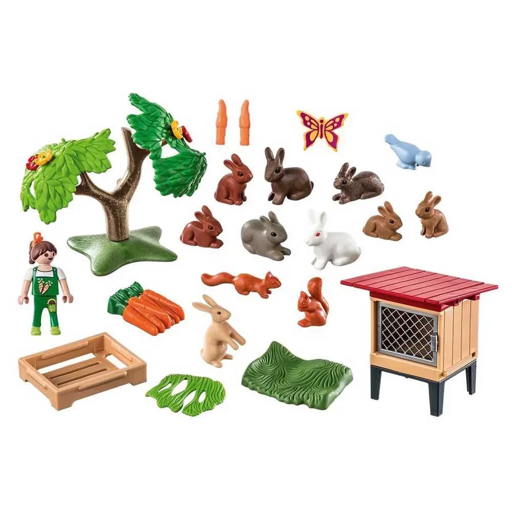 PLAYMOBIL Playm. Kaninchenstall 71252