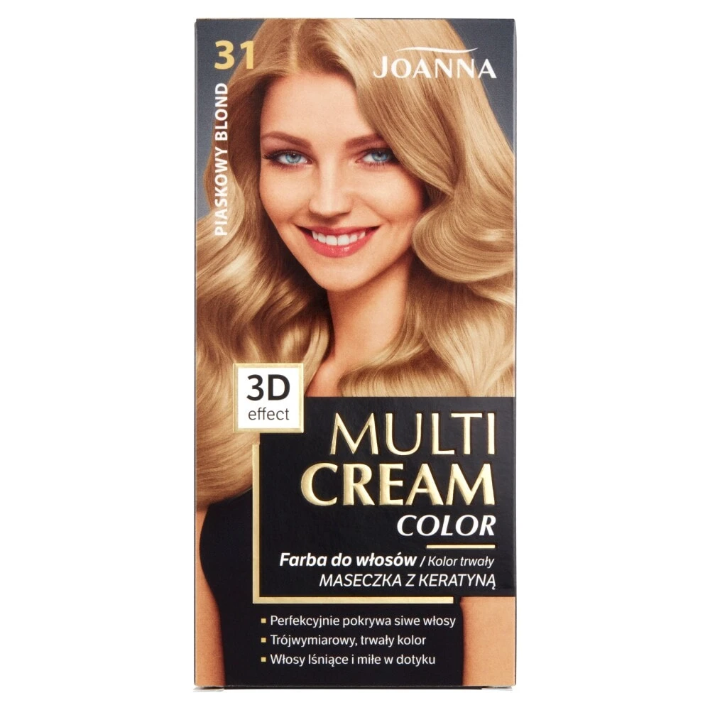 Joanna Multi Cream Color Farba nr 31 Piaskowy Blond