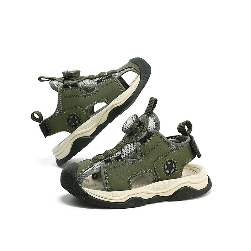 Jeep Children's Sandals Army Green Children Aged 3 7 Years Old
