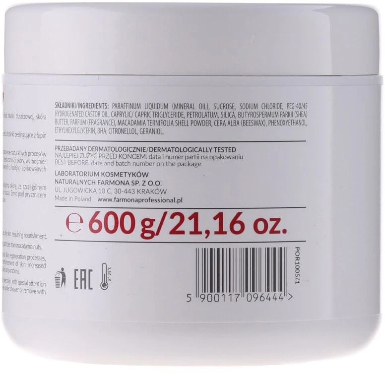 Anti-Cellulite Zuckerpeeling für den Körper - Farmona Professional Owocowy Raj