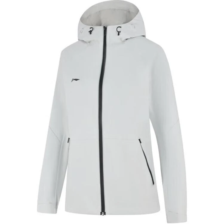 LiNing Trench Coat Women's Drip Gray