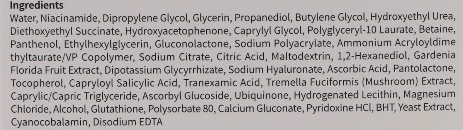 Tonisierende Pads für das Gesicht mit Vitaminen - Numbuzin No.5 Vitamin-Niacinamide Concentrated Pad