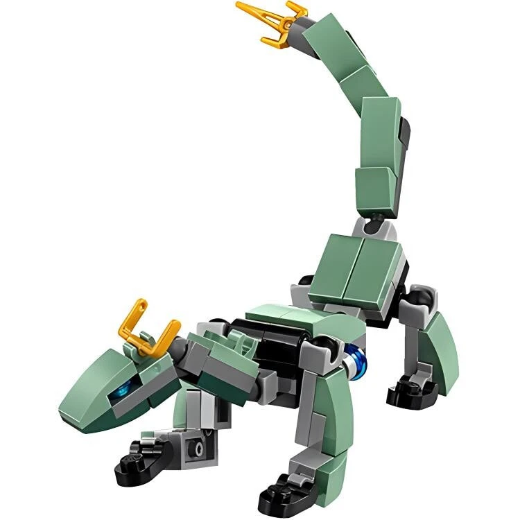 LEGO Phantom Ninja Collection Ninjago The Movie Green Ninja Mecha Dragon, Building Set Building Blocks 60pcs 30428