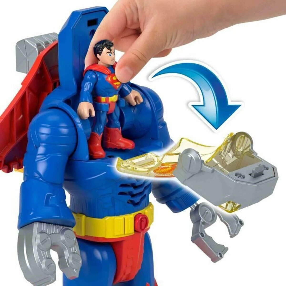 Jointed Figure Imaginext Superman XL