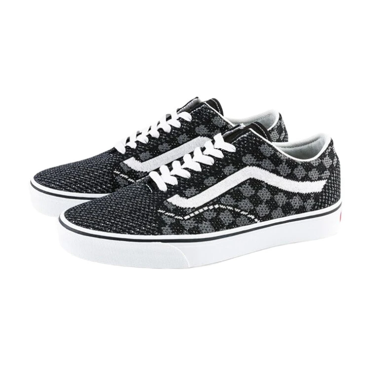 Vans Old Skool Low Top Canvas Shoes Unisex Black White