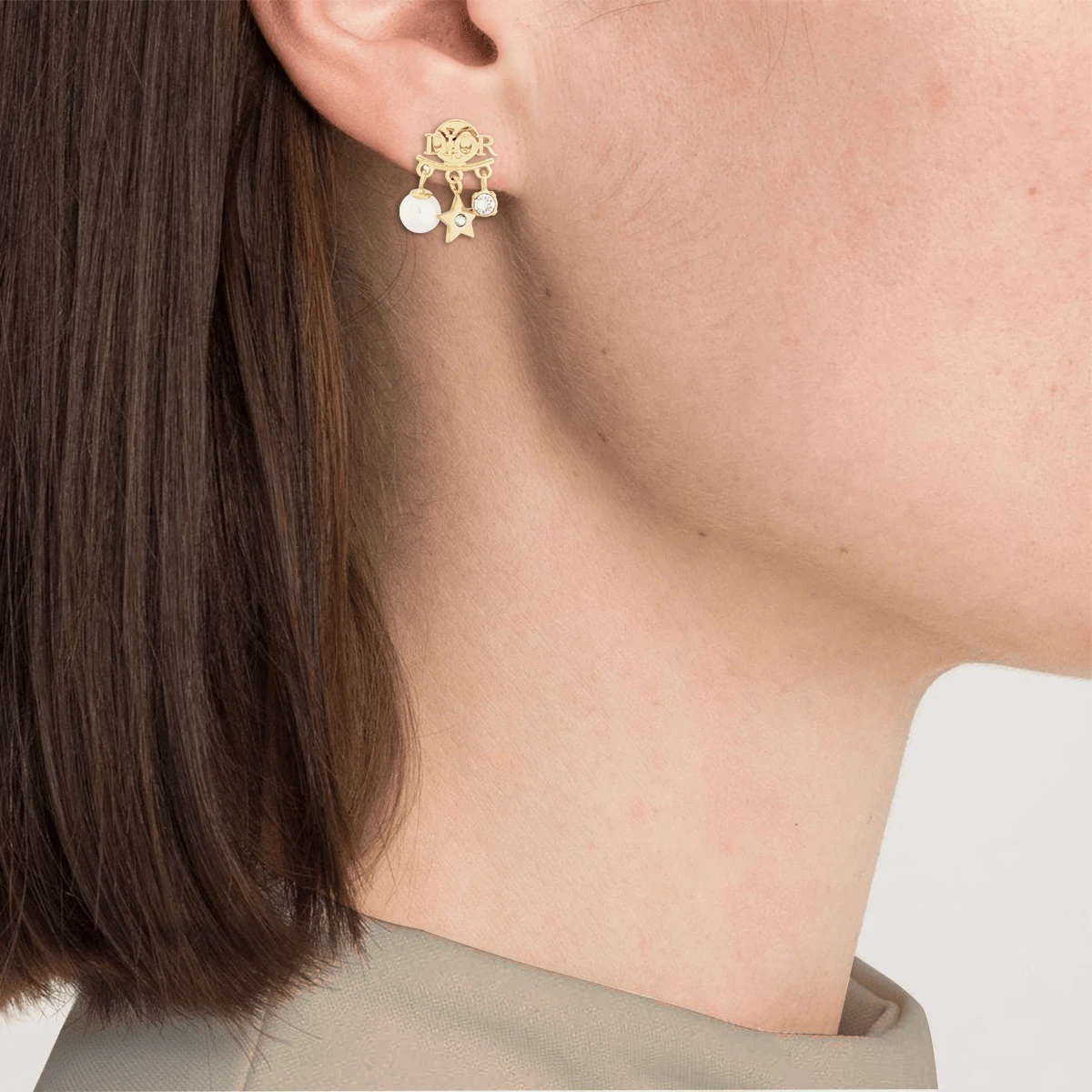 DIOR Tribales Star Stud Earrings