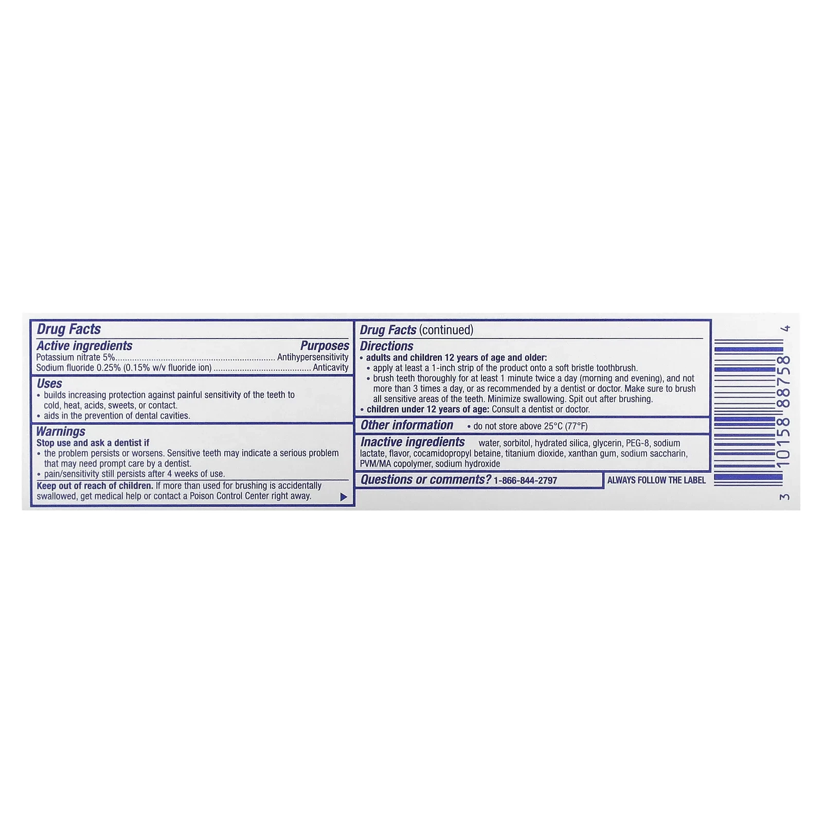 ProNamel, Intensive Enamel Repair Toothpaste, Extra Fresh, 3.4 oz (96.4 g)