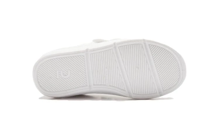 DECATHLON 100 I Move Collection Cushioning, Wear Resistant Low Top Toddler Shoes White Infant And Toddler