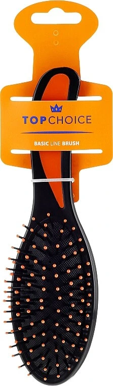 Haarbürste 2014 schwarz-orange - Top Choice