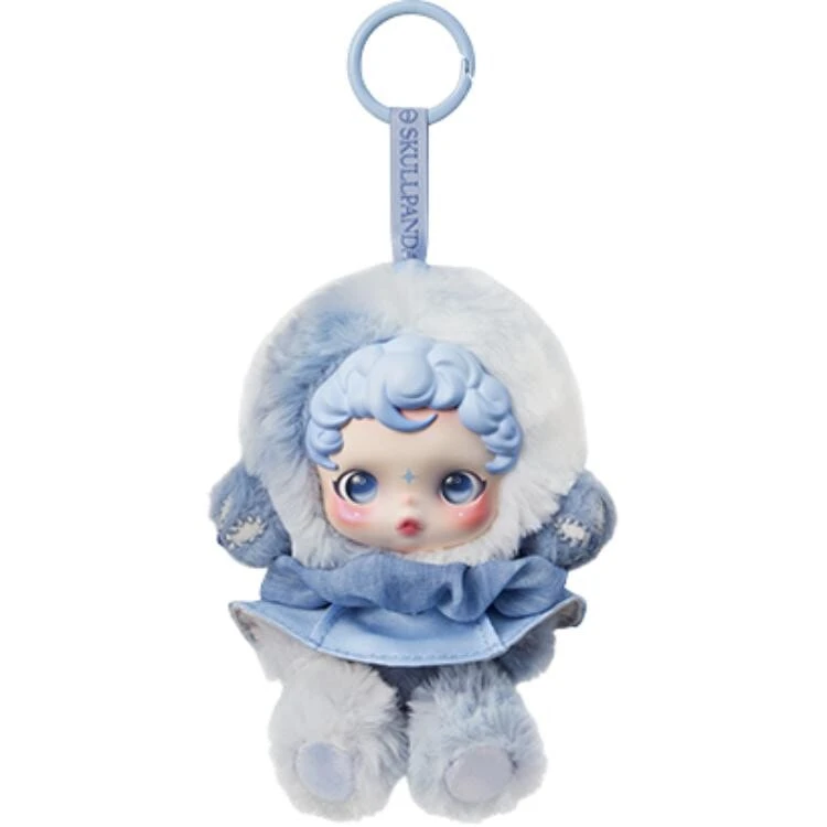 POP MART Skullpanda Light Weaving Garden Collection Plush Doll Pendant Mystery Boxes Single Blind Box/whole Box 9 Pcs