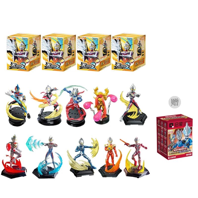 Keeppley Ultraman Wonder Building Blocks, Infinite Edition, Second Release, Bond Mystery Boxes
