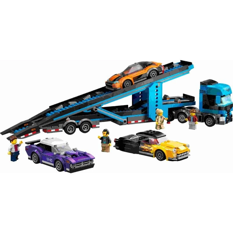 LEGO 60408 City Autotransporter mit Sportwagen